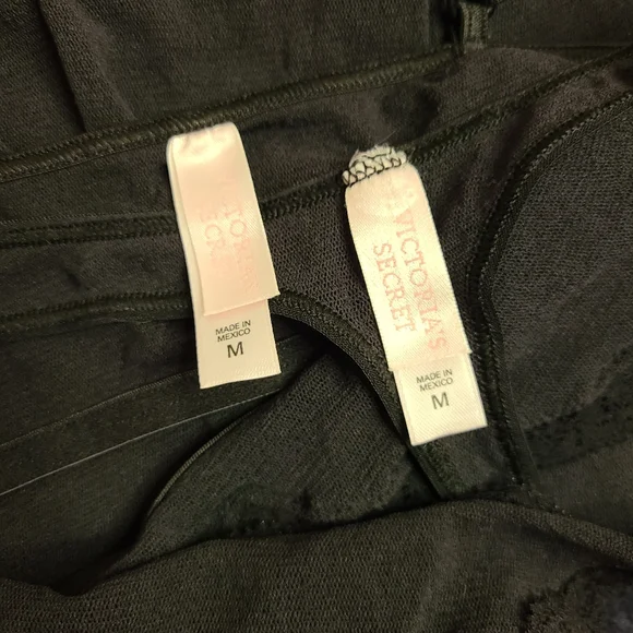Victoria's Secret Y2K Mesh Cami/ Panty Set Size M 🖤 - Picture 8 of 9